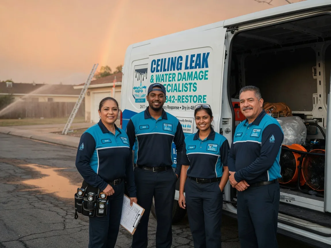 Ceiling Leak Cleanup company in Kipling, OH